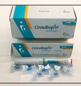 Cinnatropin Somatropin 10 mg / 1.5 ml Iran Hormone