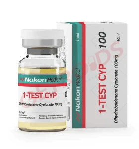 1-Test Cyp 100mg 10 ml Nakon Medical USA