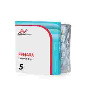 Femara 5 Mg 50 Tablets Nakon Medical USA