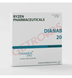 Dianabol 20mg 50 Tablets Ryzen Pharma USA
