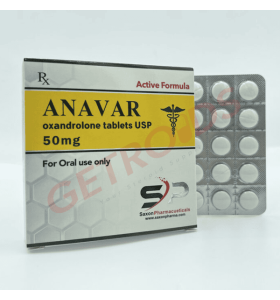 Anavar 50mg 50 tabs Saxon Pharma USA