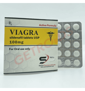 Viagra 100 mg 50 Tablets Saxon Pharma USA