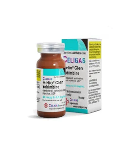 Helio Clen Yohimbine 40mcg &amp; 5.5mg/ml Beligas Pharma USA