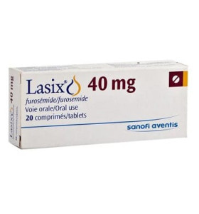 Lasix Tablet 12 Tablets 40 Mg Sanofi Aventis Exp