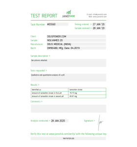 NOLVAMED 20 Deus Medical - NOLDEU - Deus Medical