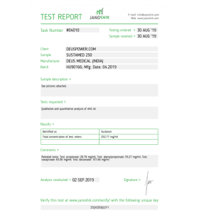 SUSTAMED 250 Deus Medical