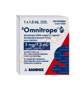 Omnitrope Somatropin 15 iu (5mg) Sandoz