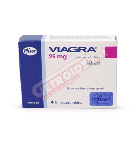 Viagra 25mg 4 Tablets Pfizer