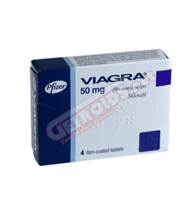 Viagra 50mg 4 Tablets Pfizer