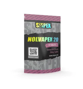 Nolvapex 20 mg 30 Tablets Sixpex USA