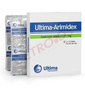 Ultima-Arimidex 1 mg 50 Tablets Ultima Pharma USA