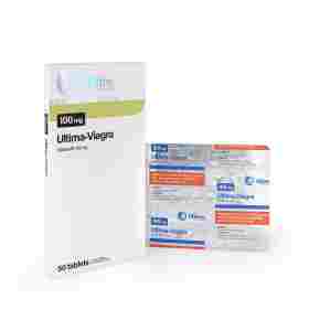 Ultima-Viagra 100 mg 50 Tablets Ultima Pharma INT